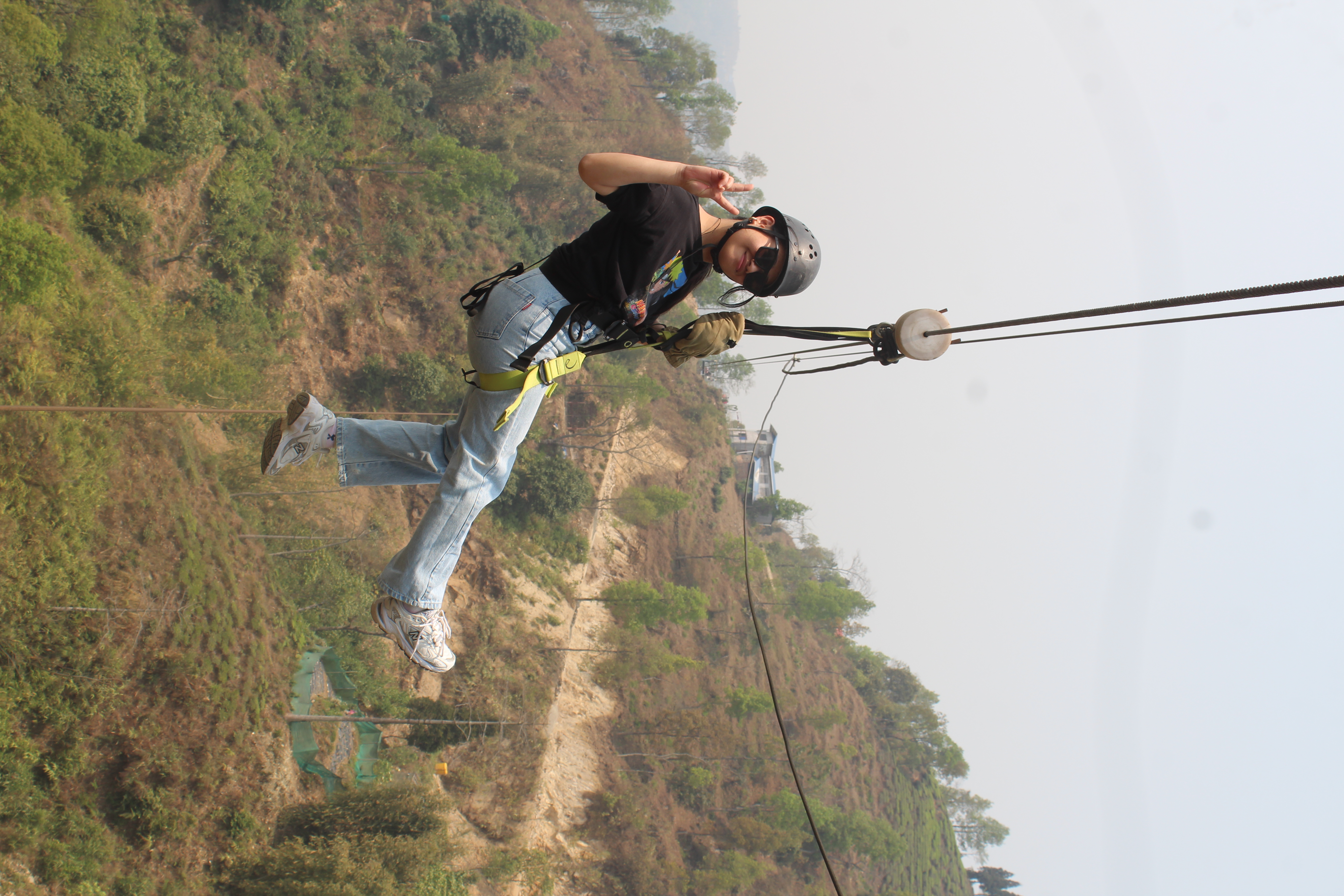 Ziplining at Suryodaya Adventures
